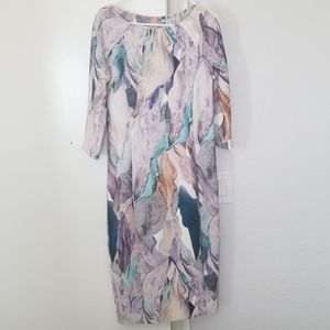 3/$20 H&M Pastel Colored Leaf Dress
